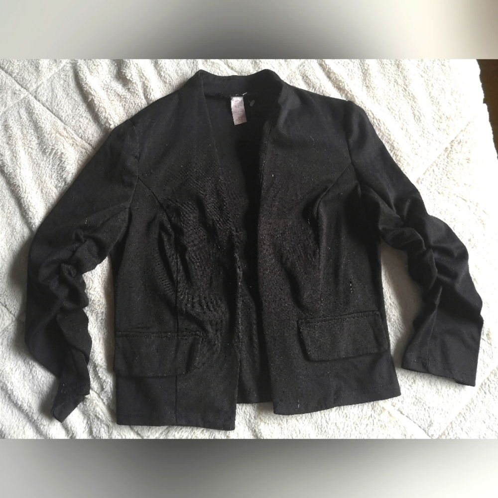 Black blazer.